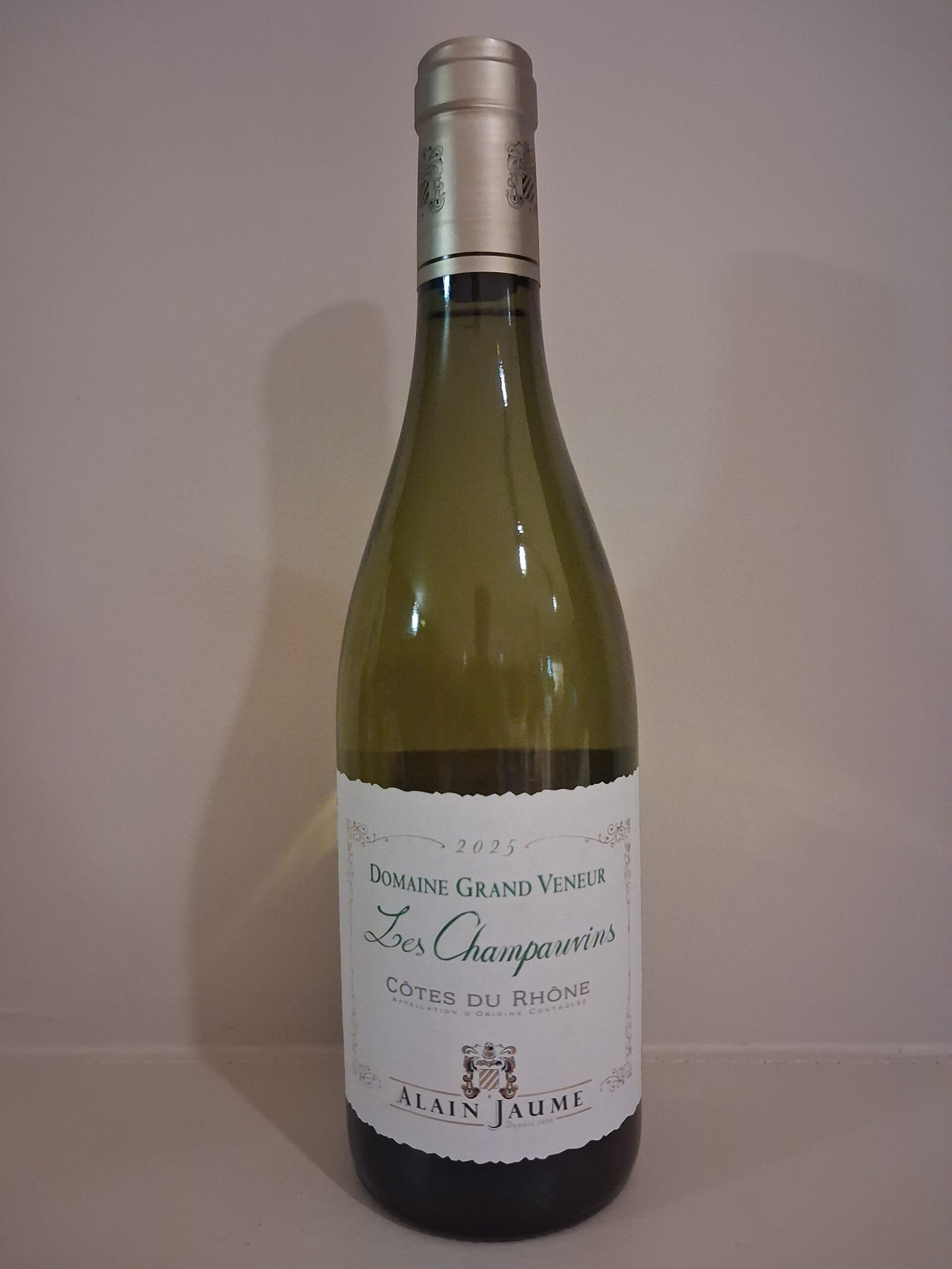 Côtes du Rhône - Domaine Grand Veneur - Champauvins - Blanc de Viognier